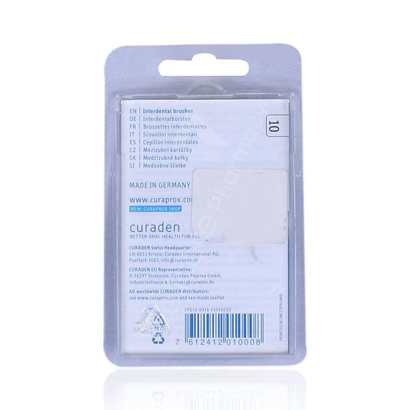 Curaprox Interdental Brush Regular Cps010 Curaprox Interdental Brush Regular Cps010