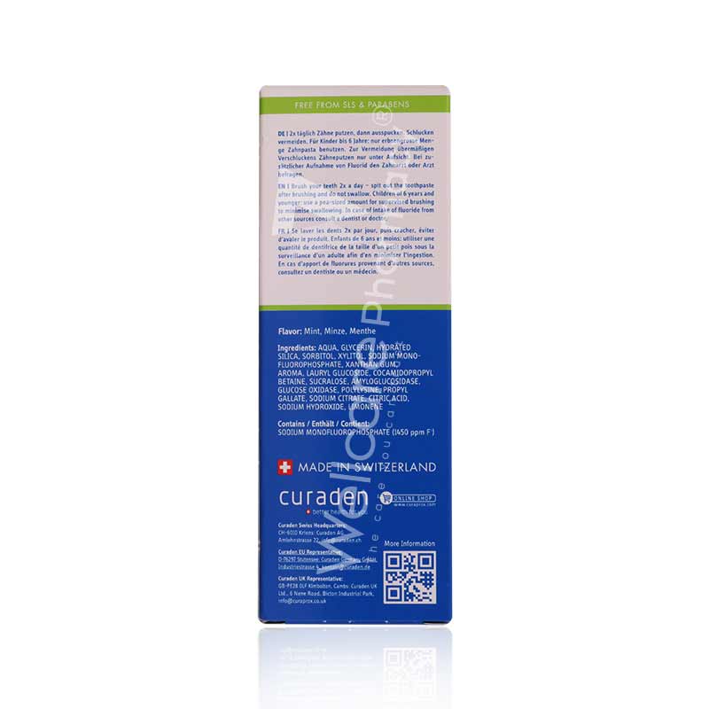 Curaprox Kids Toothpaste Mint Flavor 60Ml-73370284