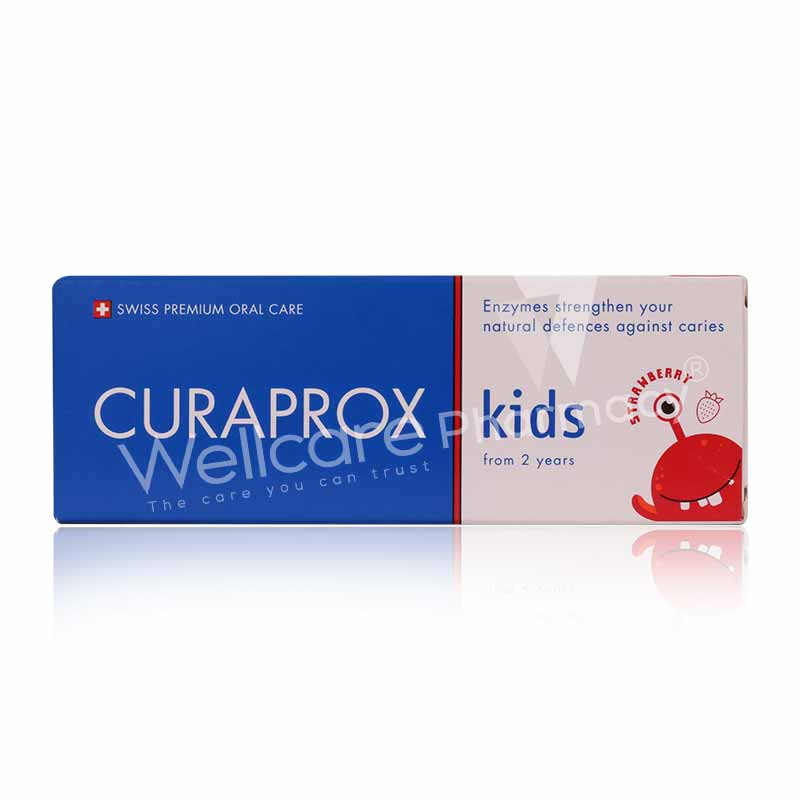 Curaprox Kids Toothpaste Strawberry Flavor 60ml-73370286
