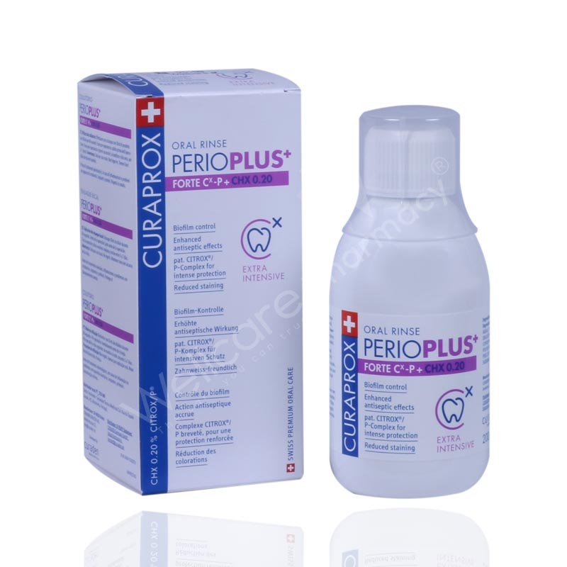 Curaprox Perioplus Forte 220 Oral Rinse 200ml