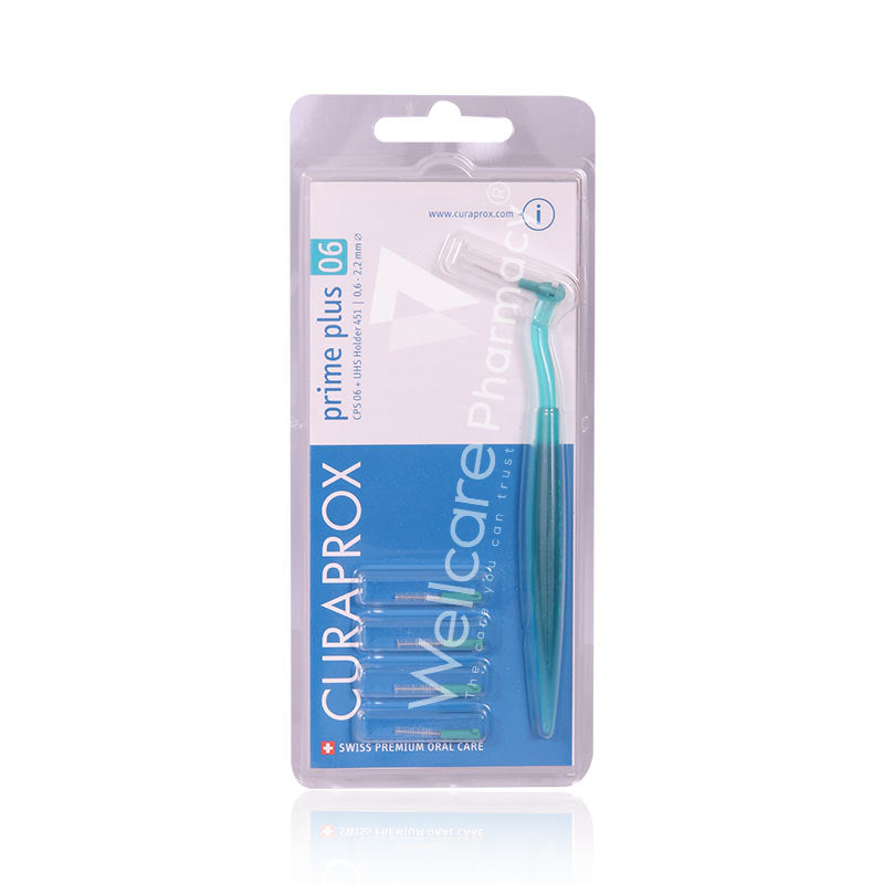 Curaprox Prime Plus Cps06 Interdental Brush With Holder