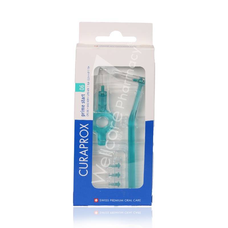 Curaprox Prime Start Cps06 Interdental Brush With Holder Curaprox Prime Start Cps06 Interdental Brush With Holder