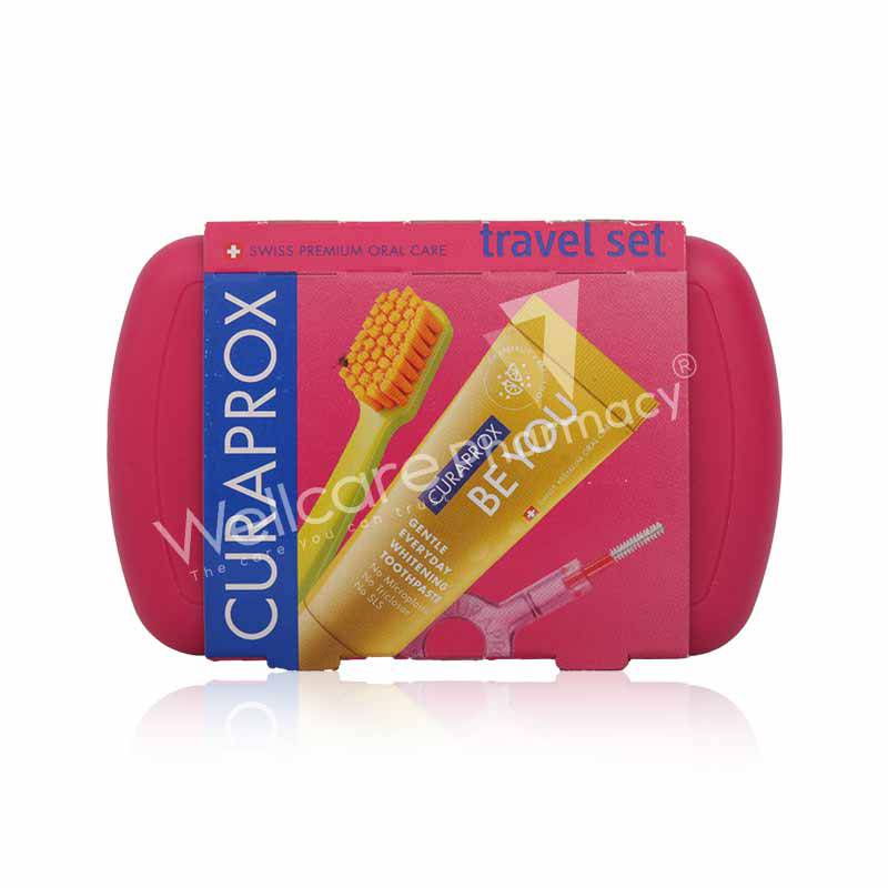 Curaprox Travel Set Magenta Curaprox Travel Set Magenta