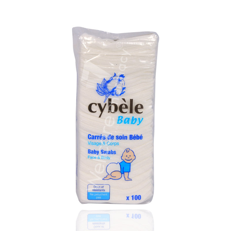 Cybele Babys Swabs Face And Body 100'S