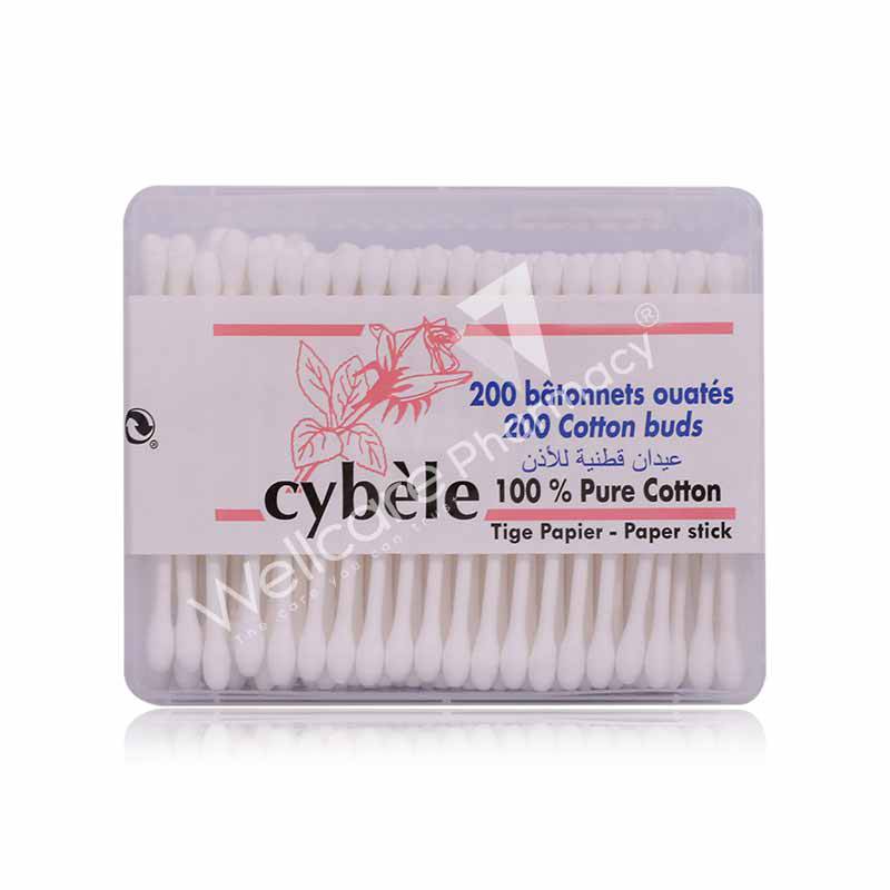 Cybele Cotton Buds Paper Stick 200'S Cybele Cotton Buds Paper Stick 200'S