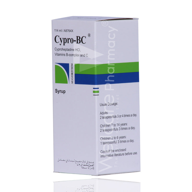 Cypro Bc Syrup 114Ml