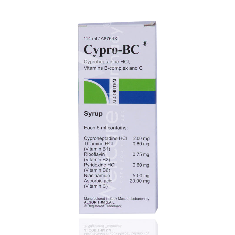 Cypro Bc Syrup 114Ml