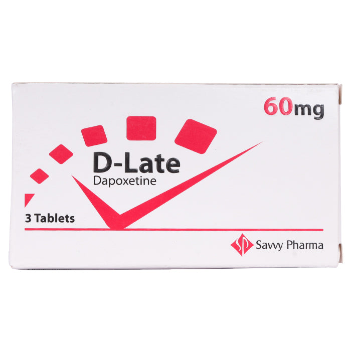 D-LATE 60MG TABLETS 3'S