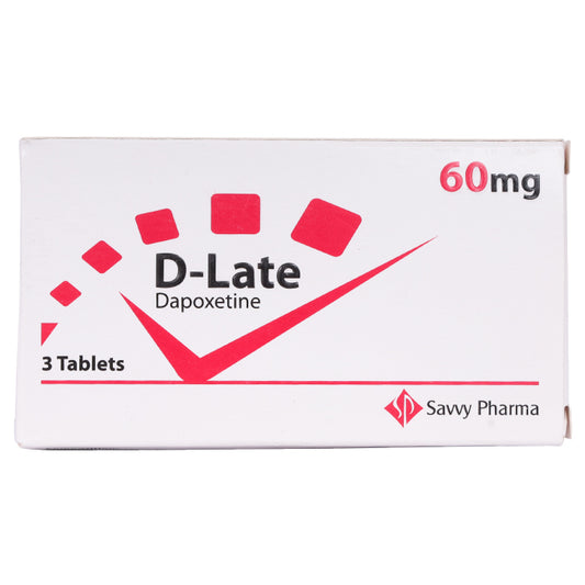 D-LATE 60MG TABLETS 3'S