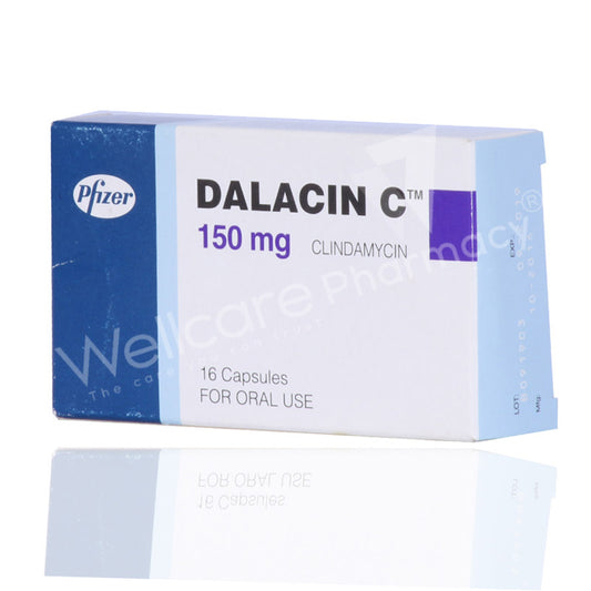 Dalacin C 150Mg Capsules 16'S