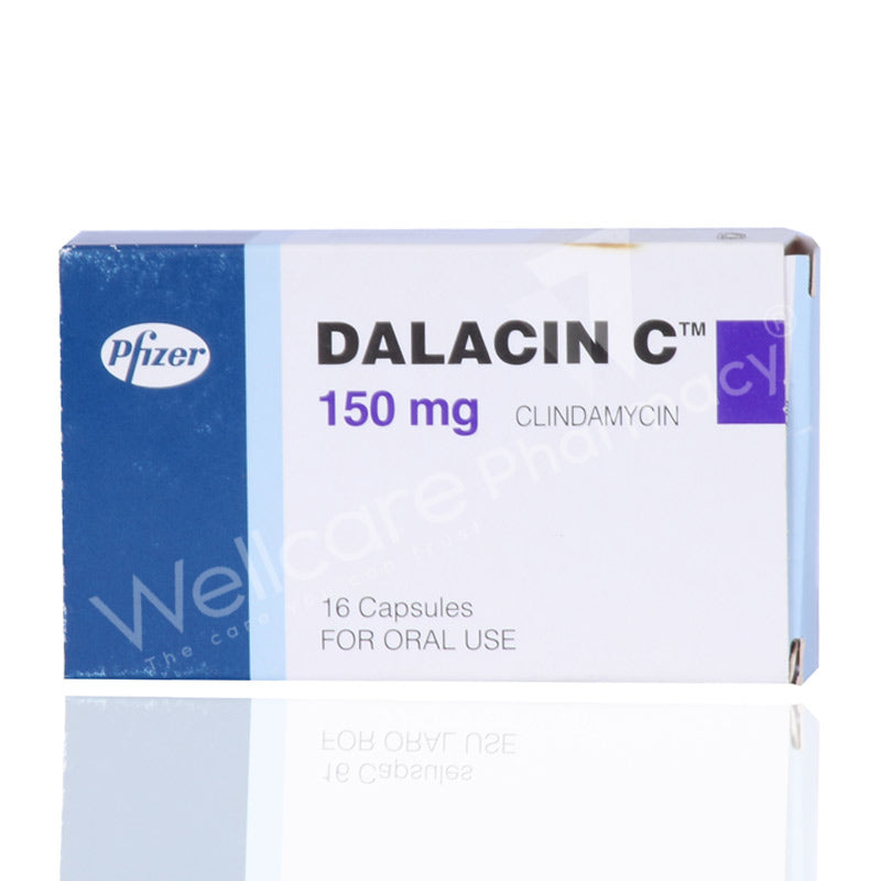 Dalacin C 150Mg Capsules 16'S