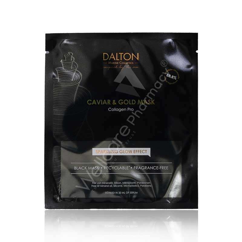 Dalton Caviar & Gold Sheet Mask 20ml