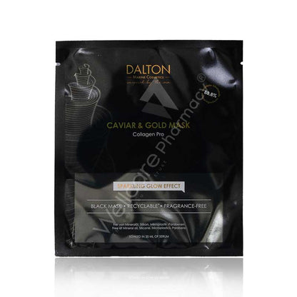Dalton Caviar & Gold Sheet Mask 20Ml