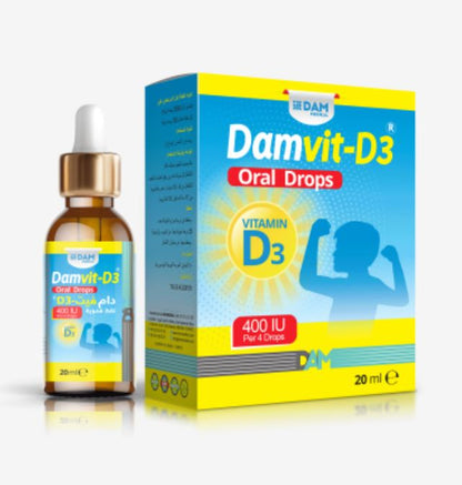 Damvit-D3 Oral Drops 20Ml