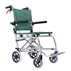 Dayangl Aluminium Wheelchair Half Folding Back Bj-40