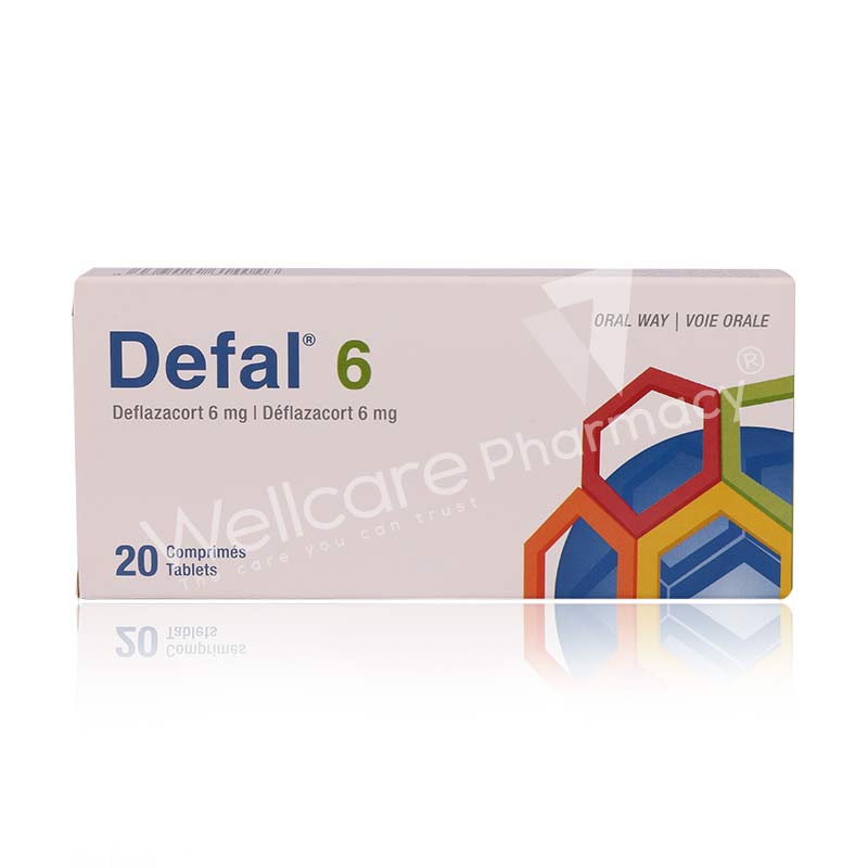 Defal 6Mg Tablets 20'S