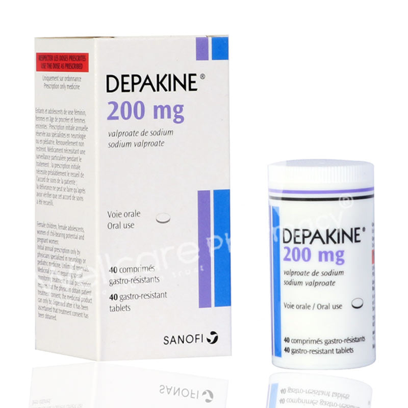 Depakine 200Mg Tablets 40'S