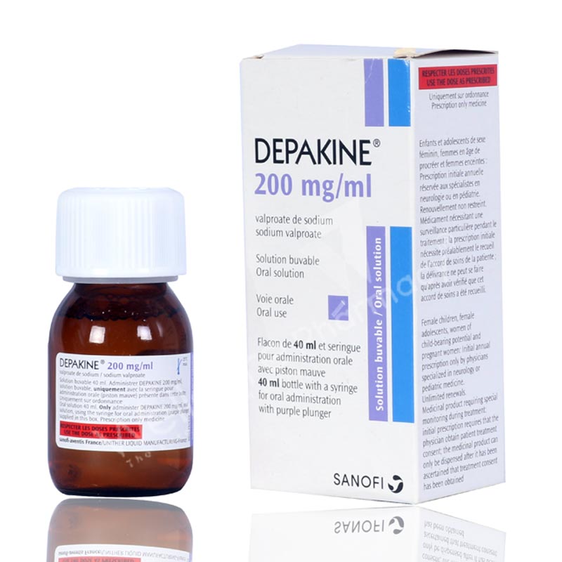 Depakine 200mg/Ml Solution 40ml