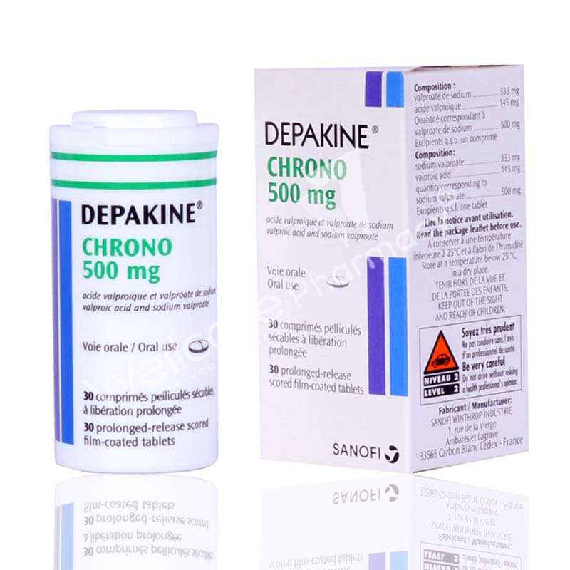 Depakine Chrono 500Mg Tablets 30'S