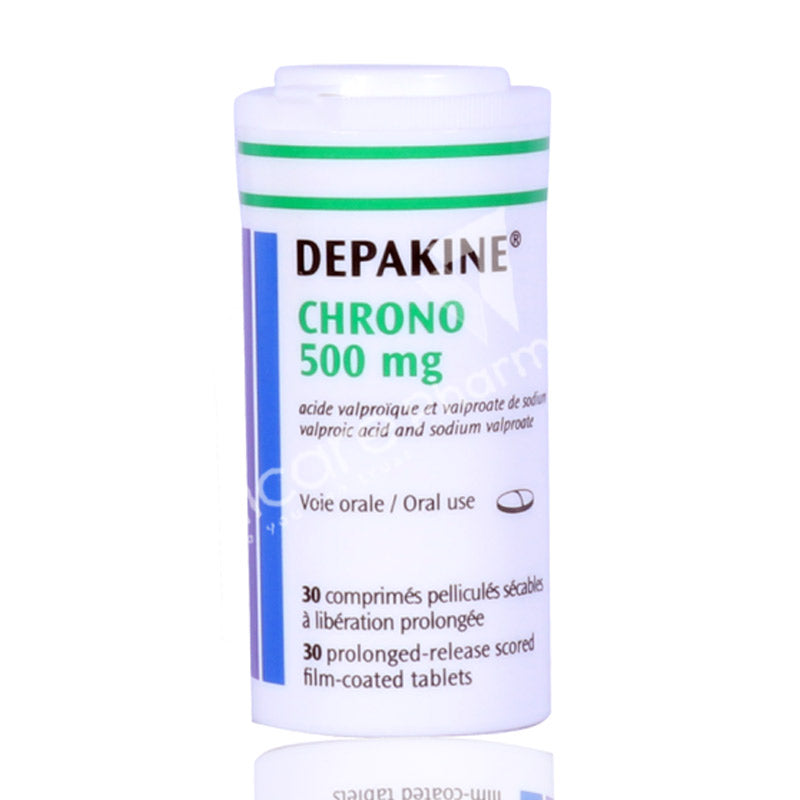 Depakine Chrono 500Mg Tablets 30'S Depakine Chrono 500Mg Tablets 30'S