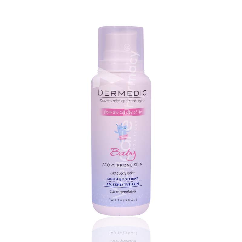 Dermedic Baby Linum Emollient Light Body Lotion 205Ml