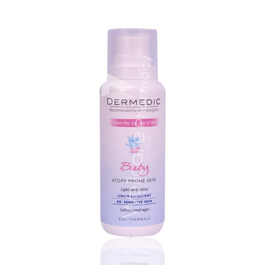 Dermedic Baby Linum Emollient Light Body Lotion 205Ml