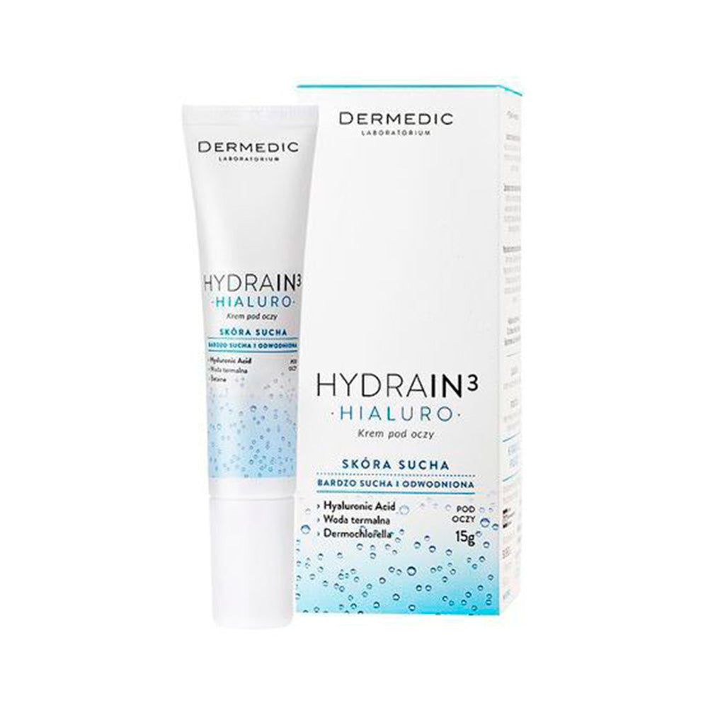 Dermedic Hydrain 3 Hialuro Under Eye Cream 15g