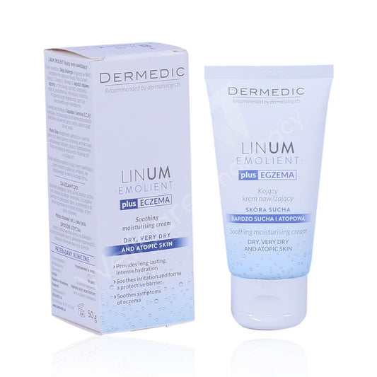 Dermedic Linum Emolient Soothing Moisturizing Cream 50G