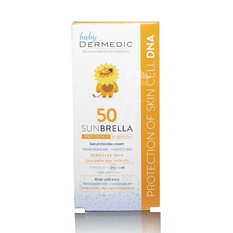 Dermedic Sunbrella Spf 50 Baby Sun Protection Face Cream 50g