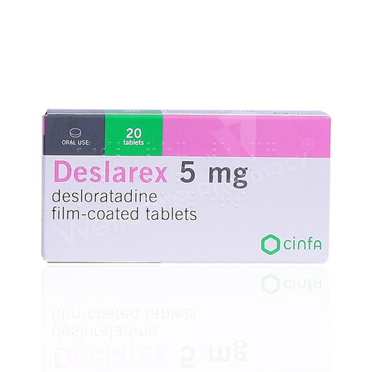 Deslarex 5Mg Tablets 20'S