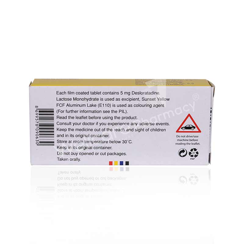 Desrinal 5Mg Tablets 20'S