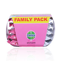 Dettol Anti Bacterial Skin Care Wipes Family Pack 10X5's