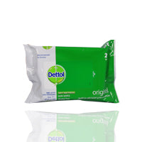 Dettol Original Anti Bacterial Skin Wipes 20'S
