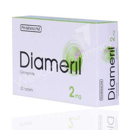 Diameril 2Mg Tablets 30'S
