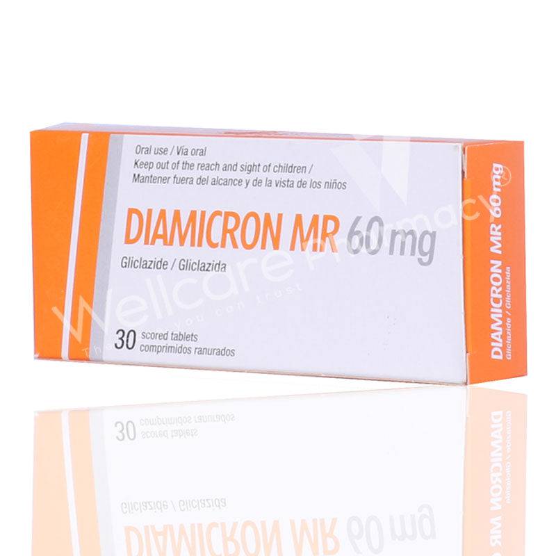 Diamicron Mr 60Mg Tablets 30'S Diamicron Mr 60Mg Tablets 30'S