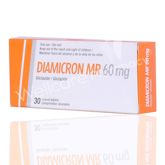 Diamicron Mr 60Mg Tablets 30'S