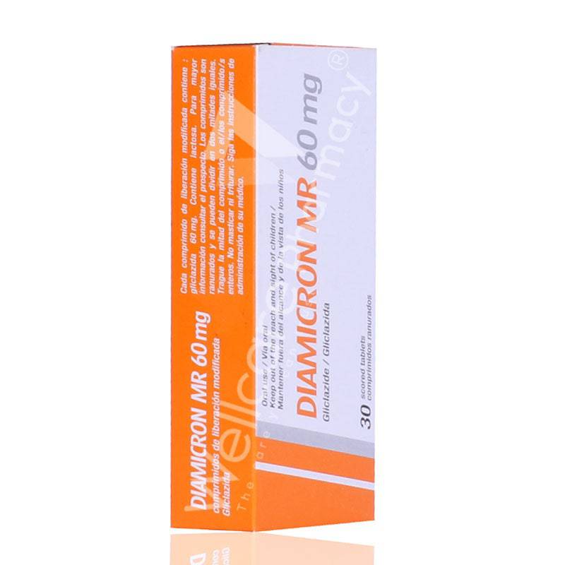 Diamicron Mr 60Mg Tablets 30'S Diamicron Mr 60Mg Tablets 30'S