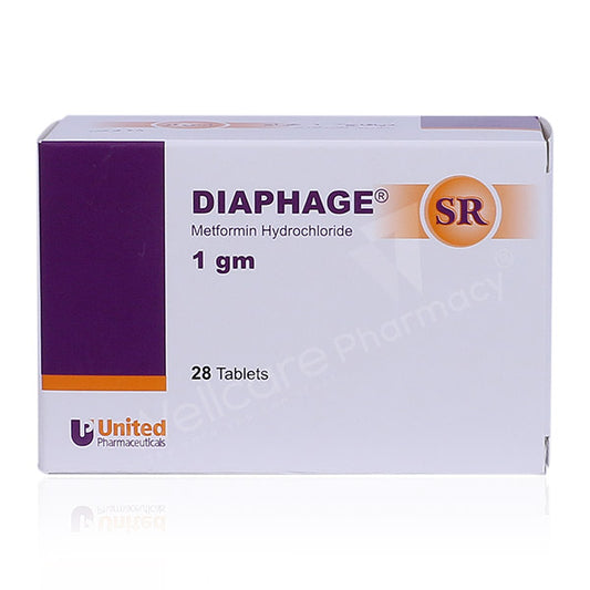 Diaphage 1Gm Sr Tablets 28'S