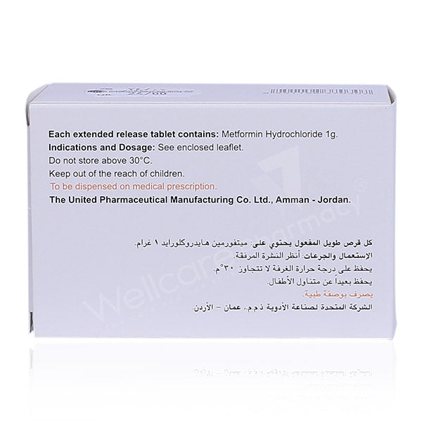 Diaphage 1Gm Sr Tablets 28'S