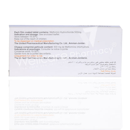 Diaphage 500Mg Tablets 50'S