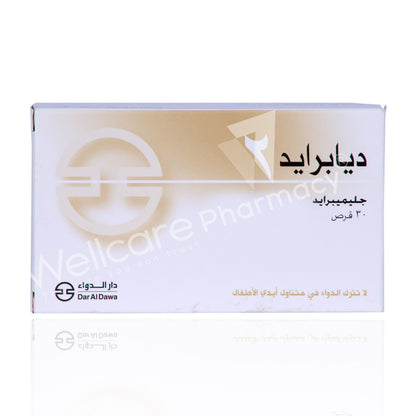 Diapride 2mg Tablets 30'S