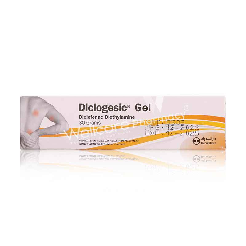 Diclogesic Gel 30Gm – Wellcare Pharmacy