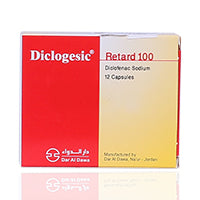 Diclogesic Retard 100mg Capsules 12'S