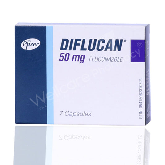 Diflucan 50mg Capsules 7'S