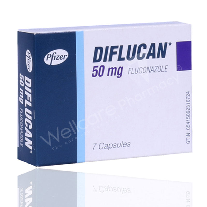 Diflucan 50Mg Capsules 7'S