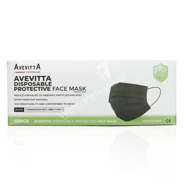 Disposable Medical Face Mask 3 Ply Green 50'S