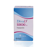 Divad Vitamin D3 50,000iu Capsules 8'S