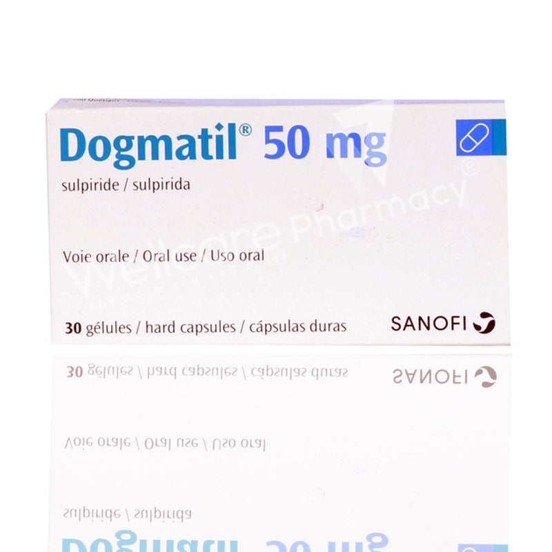 Dogmatil 50mg Capsules 30'S
