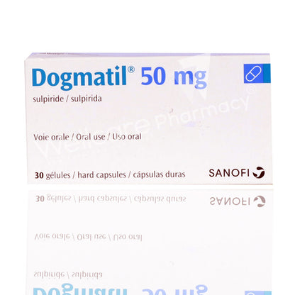 Dogmatil 50mg Capsules 30'S