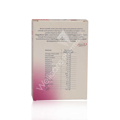 Doppelherz Aktiv Vital Pregna Capsules 30'S